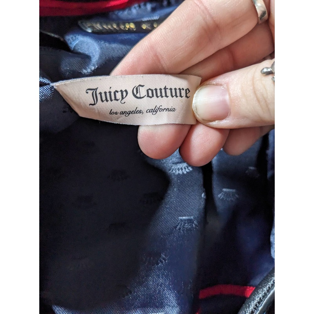 Juicy Couture Leather Drawstring Bucketpurse - image 3